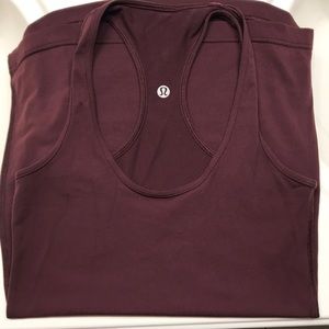 Cool razor back tank top, reversible lululemon